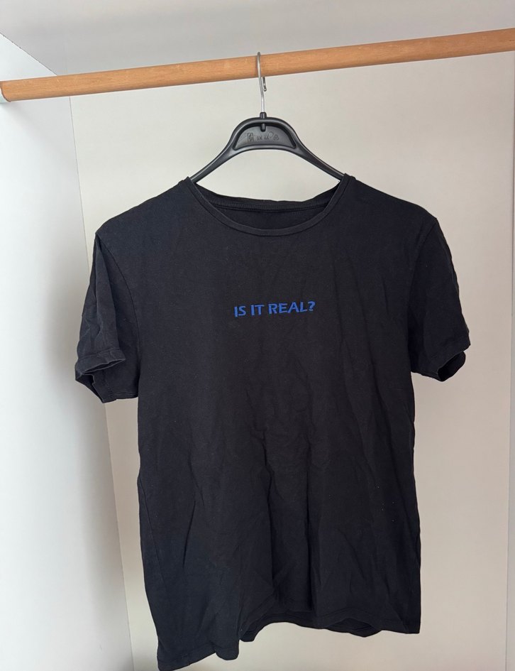 Lacivert Tişört Kısa Kollu, Baskılı - Görsel 2