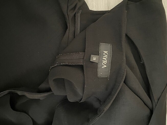 Kayra Siyah pantolon 0 polyester astarlı