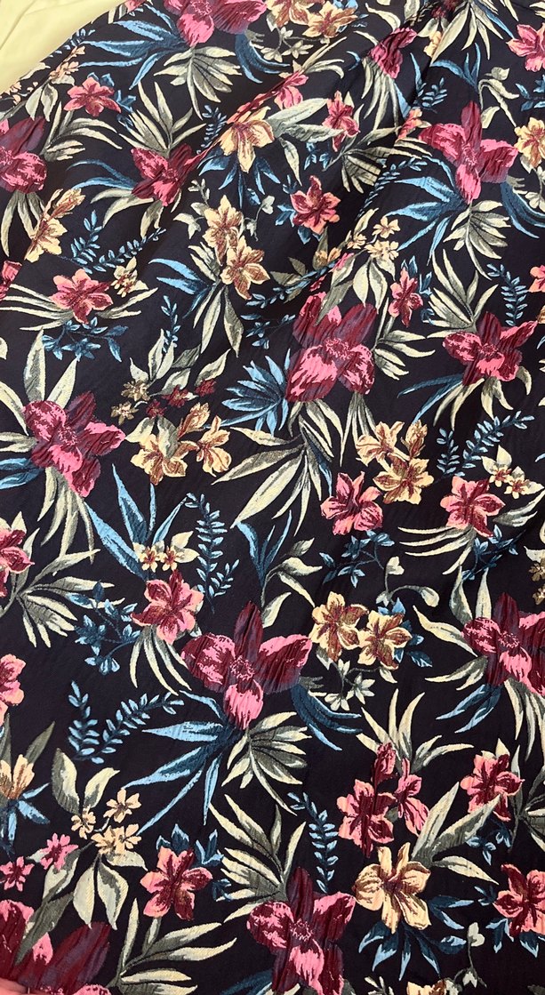 Çiçek Desenli Uzun Hamile Elbise kaliteli - Görsel 4