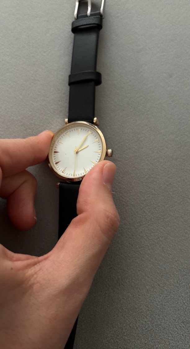 Siyah Minimalist Kadın Kol Saati - Görsel 4