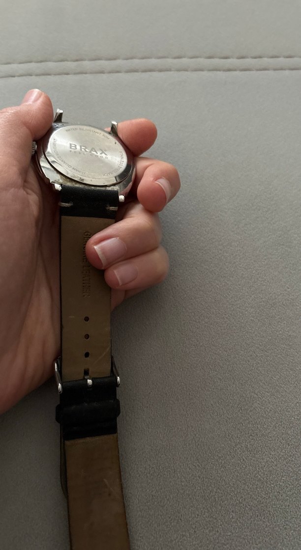 Brax Siyah Minimalist Erkek Biker Saat - Görsel 5