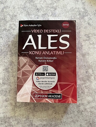 Ales Konu anlatımlı Kitap