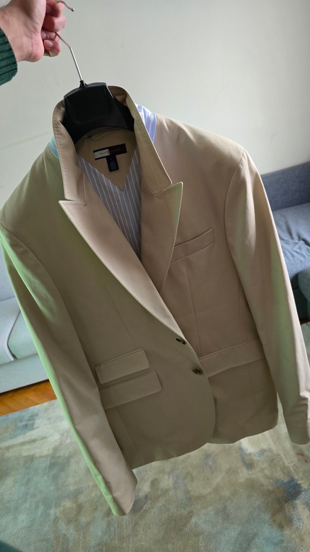 Tommy Hilfiger Özel seri Bej blazer ceket - Görsel 2