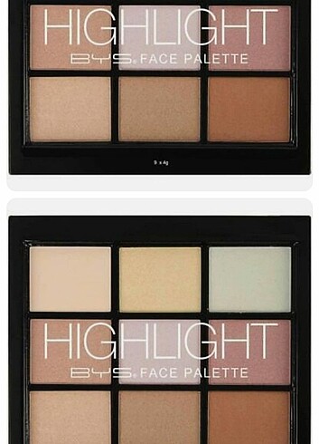  Beden BYS Highlight Face Palette 