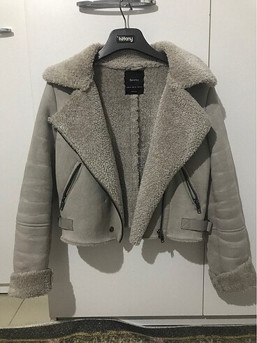 Bershka biker mont sıcak tutar