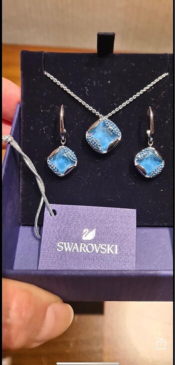 swarovski Searovski takı seti orjinal yeni