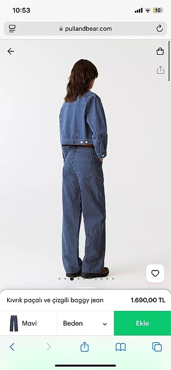 Pull and bear pantolon
