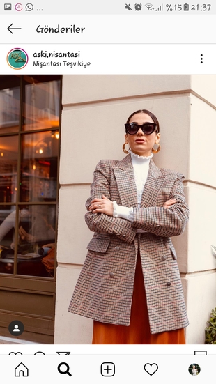 40 Beden blazer çeket