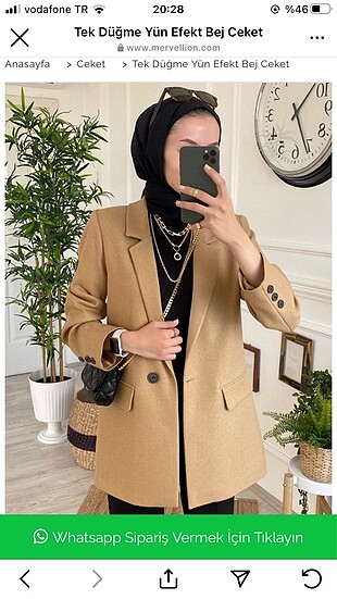 Blazer ceket