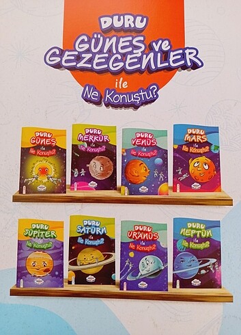 Hikaye kitabı seti gezegenler