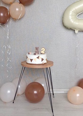 Ayıcık Figürlü Maket Pasta - Görsel 2