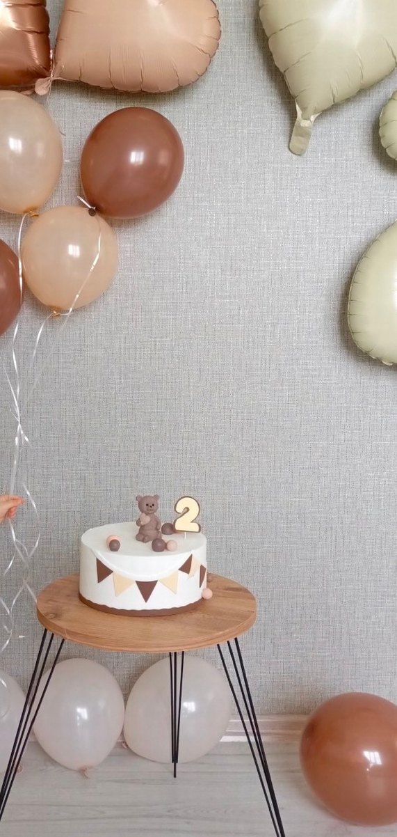 Ayıcık Figürlü Maket Pasta - Görsel 3