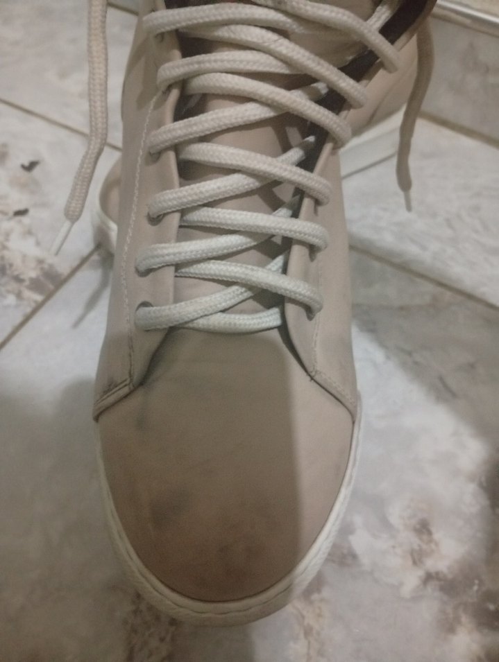 Bej Bağcıklı erkek Spor bot - Görsel 5