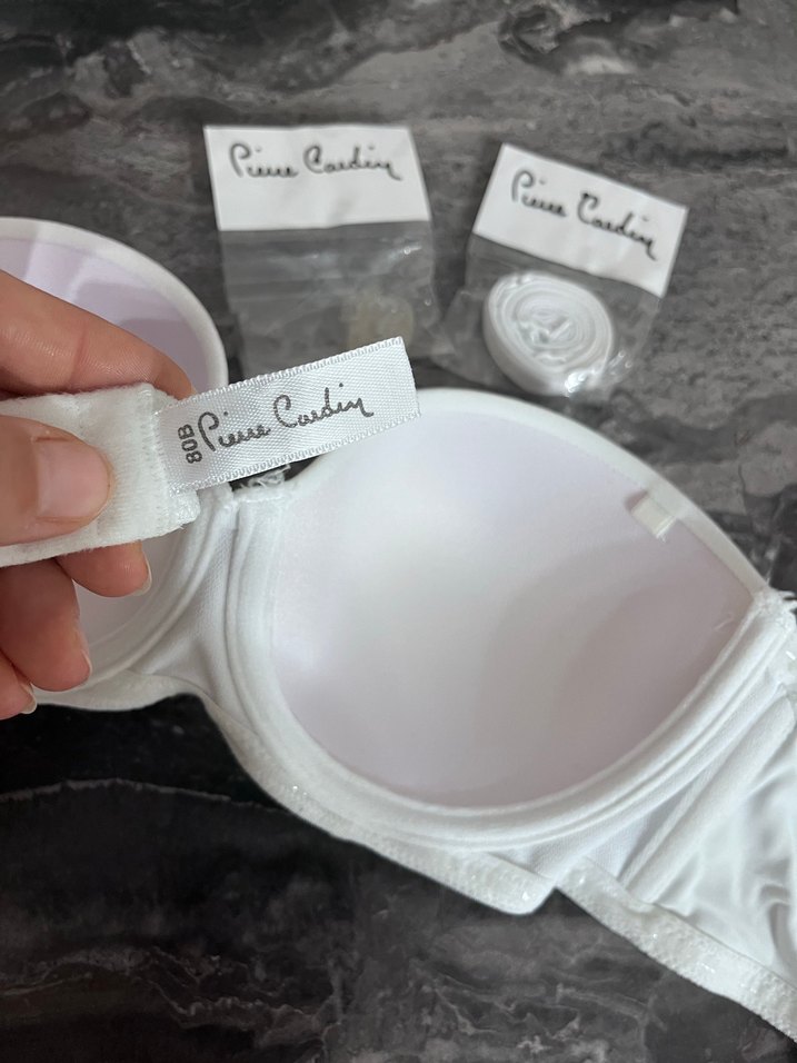 Pierre Cardin Beyaz Sütyen - Görsel 3