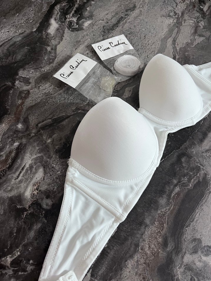 Pierre Cardin Beyaz Sütyen - Görsel 2