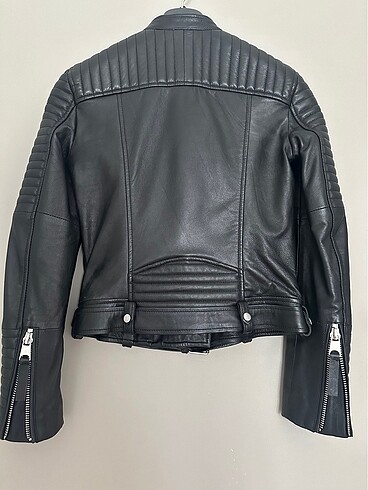 Zara ZARA HAKİKİ DERİ CEKET