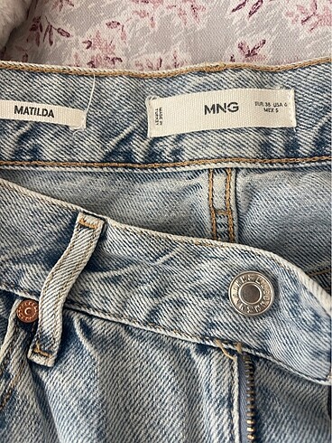 Mango straight jean