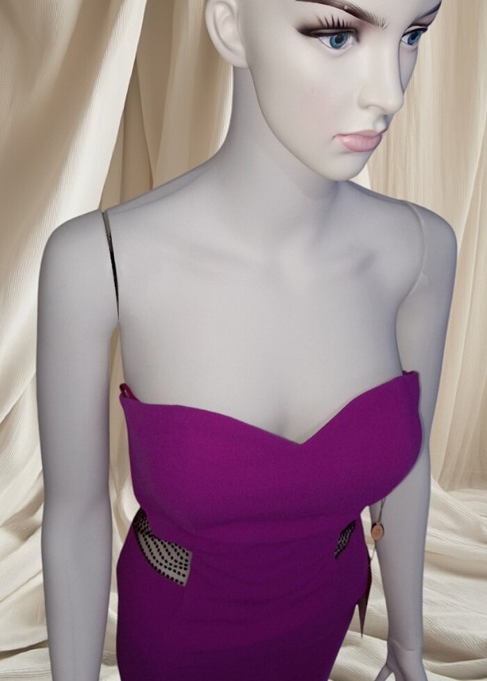 Kısa kadın elbise yeni etiketli - Görsel 3