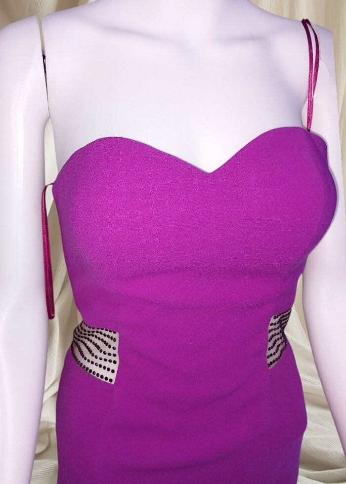 Kısa kadın elbise yeni etiketli - Görsel 4