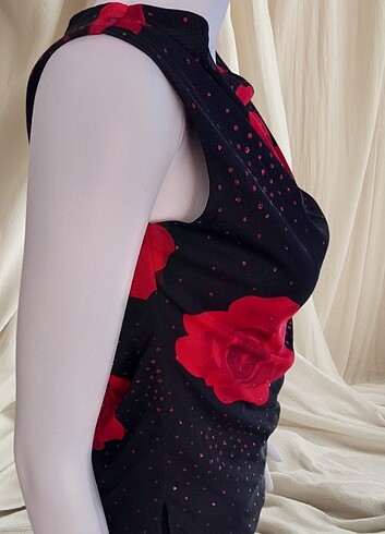 Degaje yaka Kadın bluz - Görsel 5