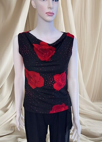 Degaje yaka Kadın bluz - Görsel 6