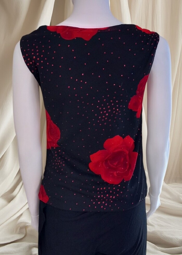 Degaje yaka Kadın bluz - Görsel 4