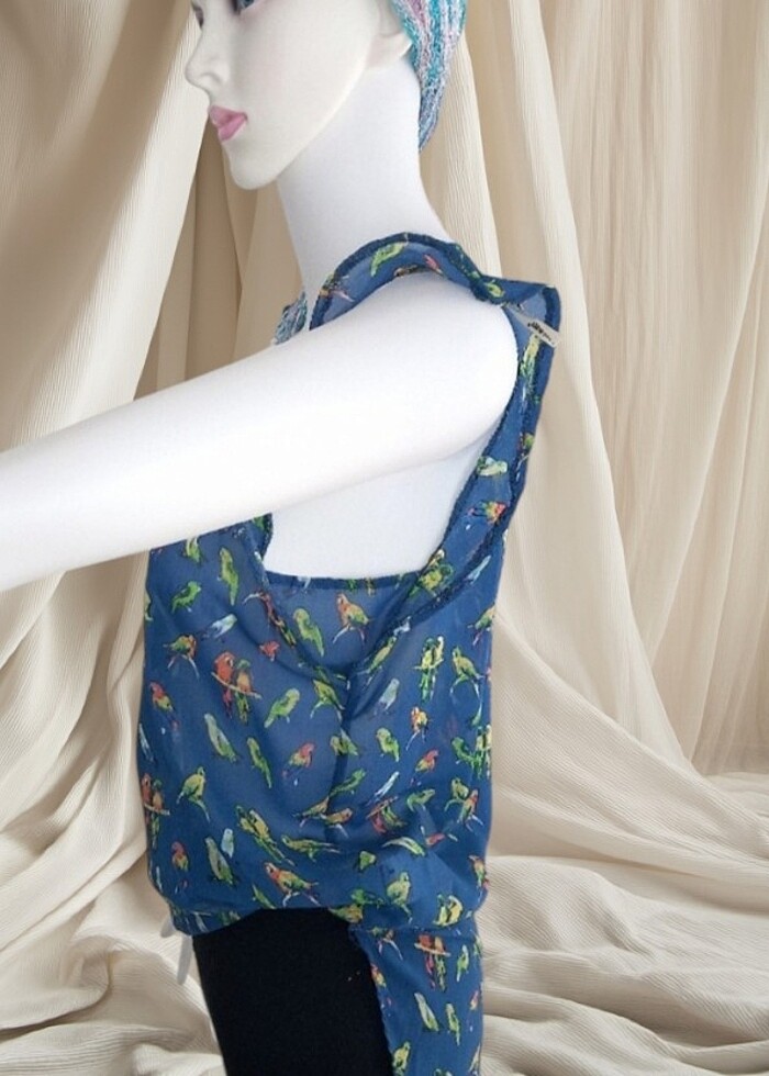 Şifon bluz - Görsel 2