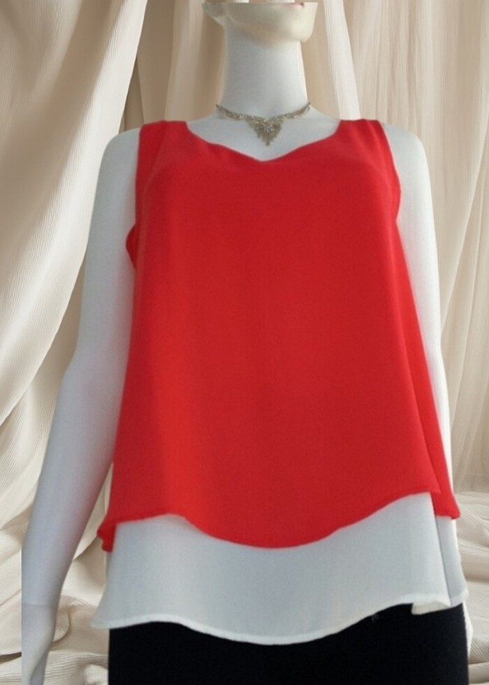 Kadın şifon bluz - Görsel 2