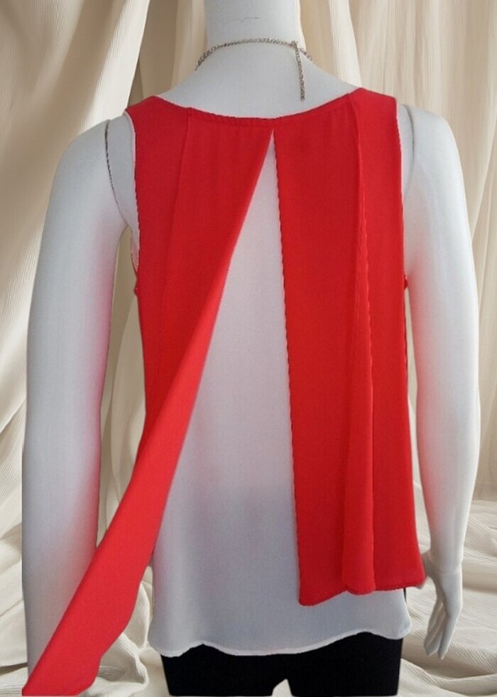 Kadın şifon bluz - Görsel 4