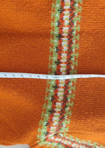 Kız Çocuk Renkli Nakışlı Triko Hırka - Görsel 5