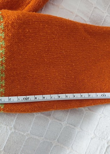 Kız Çocuk Renkli Nakışlı Triko Hırka - Görsel 4