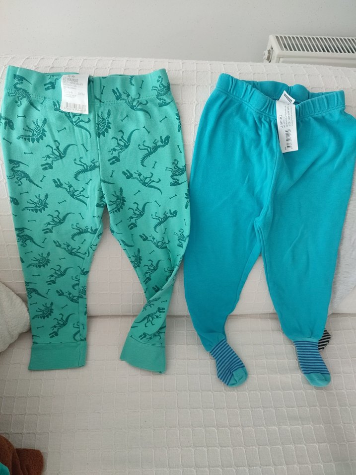 Erkek Çocuk Rahat Kesim pamuklu  Pantolon - Görsel 2