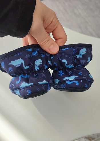 Erkek Çocuk Mavi Kaydırmaz panduf - Görsel 6