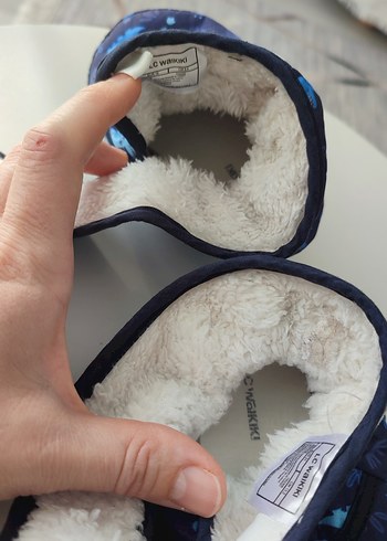 Erkek Çocuk Mavi Kaydırmaz panduf - Görsel 4