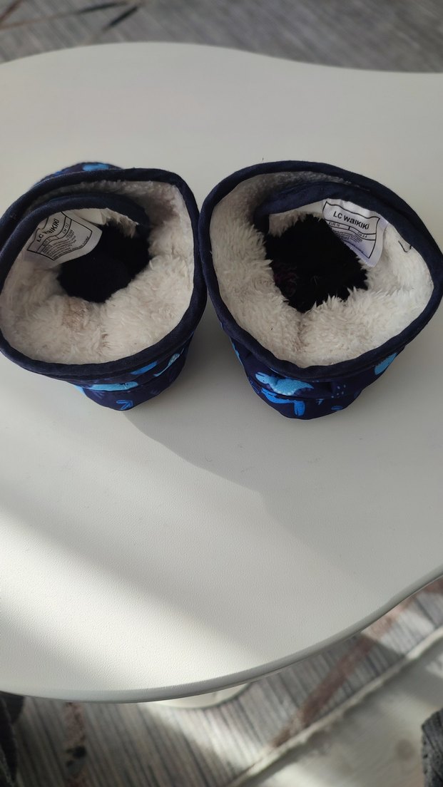 Erkek Çocuk Mavi Kaydırmaz panduf - Görsel 3