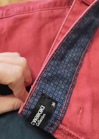 Düğmeli, Çok Renkli Kadın Kot Pantolonlar - Görsel 2