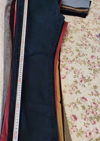 Gri Fermuarlı erkek Denim Pantolon - Görsel 3