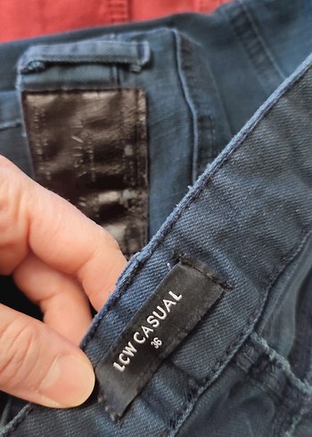 Gri Fermuarlı erkek Denim Pantolon - Görsel 2