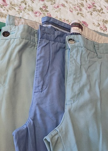 erkek pamuklu  Kumaş Pantolonlar - Görsel 2