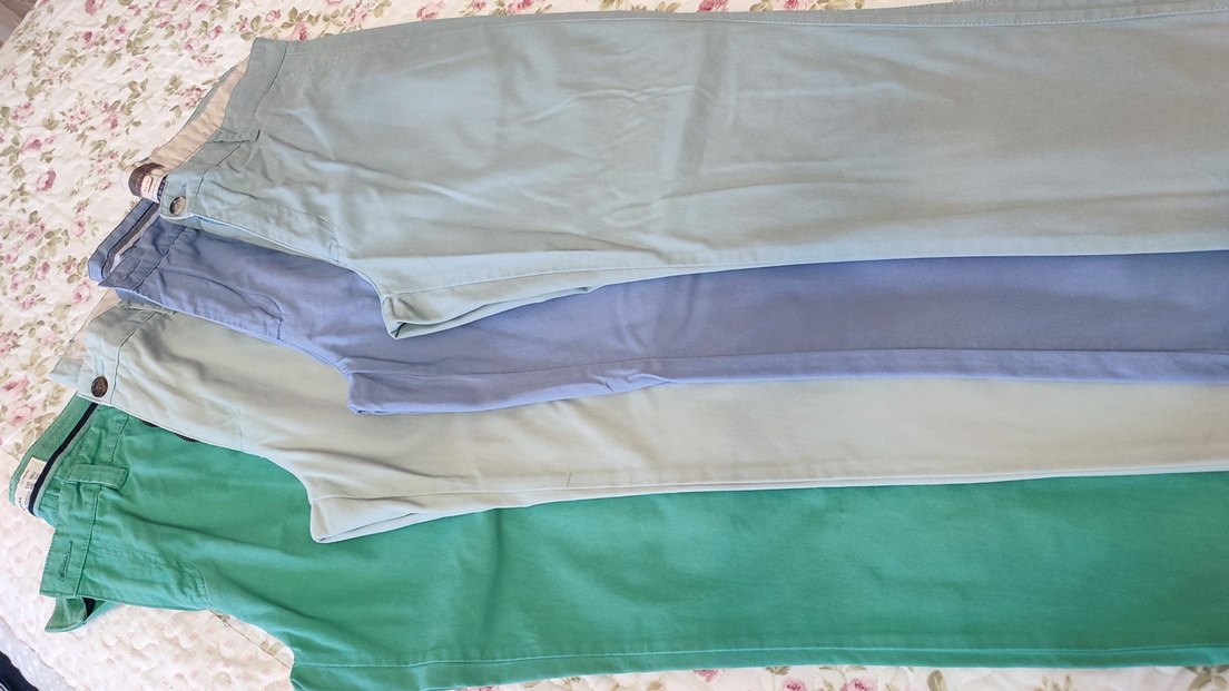 erkek pamuklu  Kumaş Pantolonlar - Görsel 3