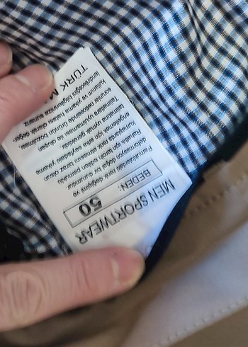 Erkek Bej Regular Fit Fermuarlı Pantolon - Görsel 11