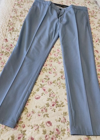 Erkek Bej Regular Fit Fermuarlı Pantolon - Görsel 13