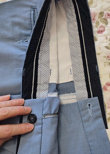 Erkek Bej Regular Fit Fermuarlı Pantolon - Görsel 6