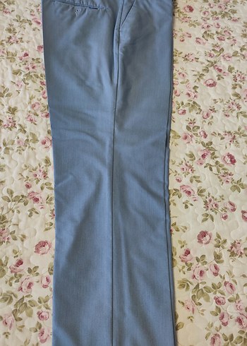 Erkek Bej Regular Fit Fermuarlı Pantolon - Görsel 7