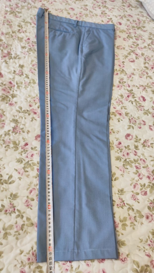 Erkek Bej Regular Fit Fermuarlı Pantolon - Görsel 5