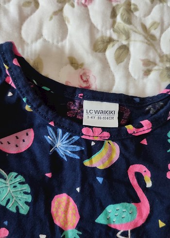LC Waikiki Kız Çocuk Renkli Baskılı Tişört