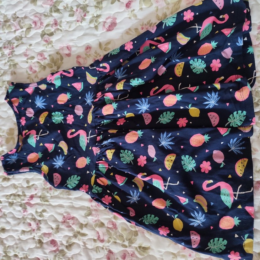 LC Waikiki Kız Çocuk Renkli Baskılı Tişört - Görsel 4