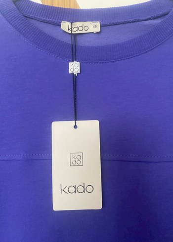 Mor Uzun Kollu Rahat Sweatshirt - Görsel 3