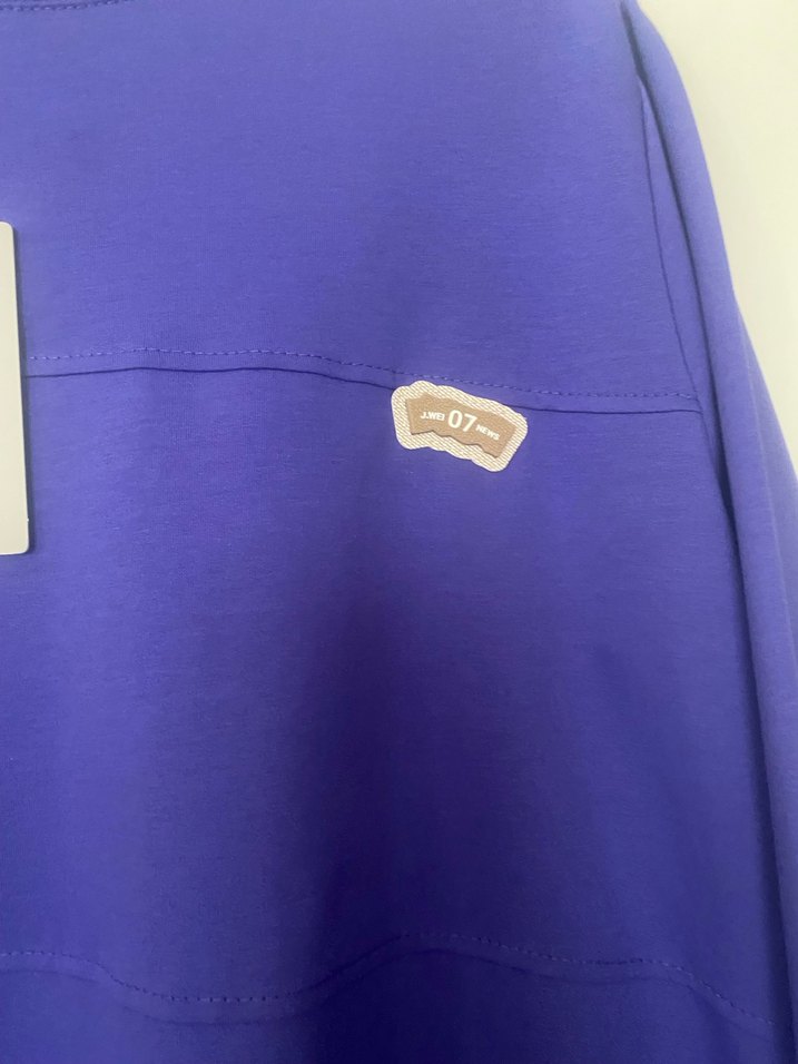 Mor Uzun Kollu Rahat Sweatshirt - Görsel 4