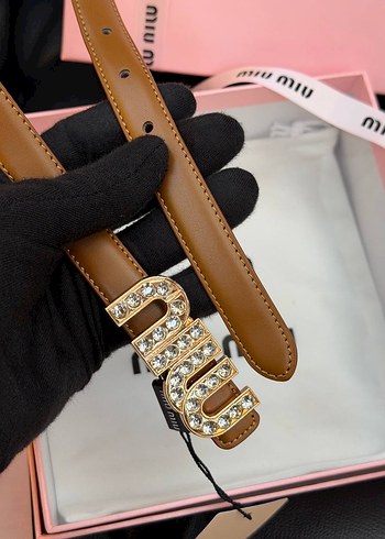 Miu Miu İthal Kemer - Görsel 14